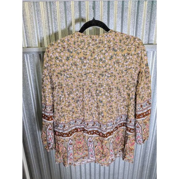NWT Hayden Girls Floral Print Surplice Tunic Women's XL - Picture 3 of 6